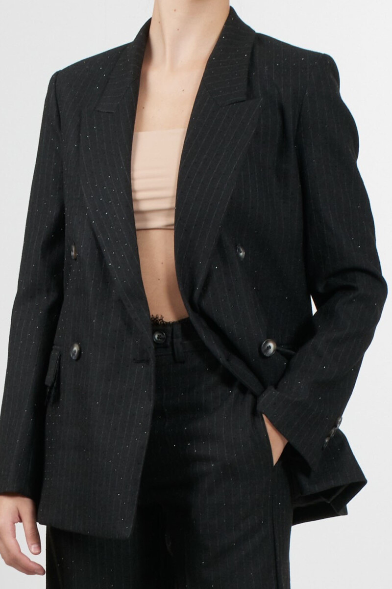 CHAQUETA Negro