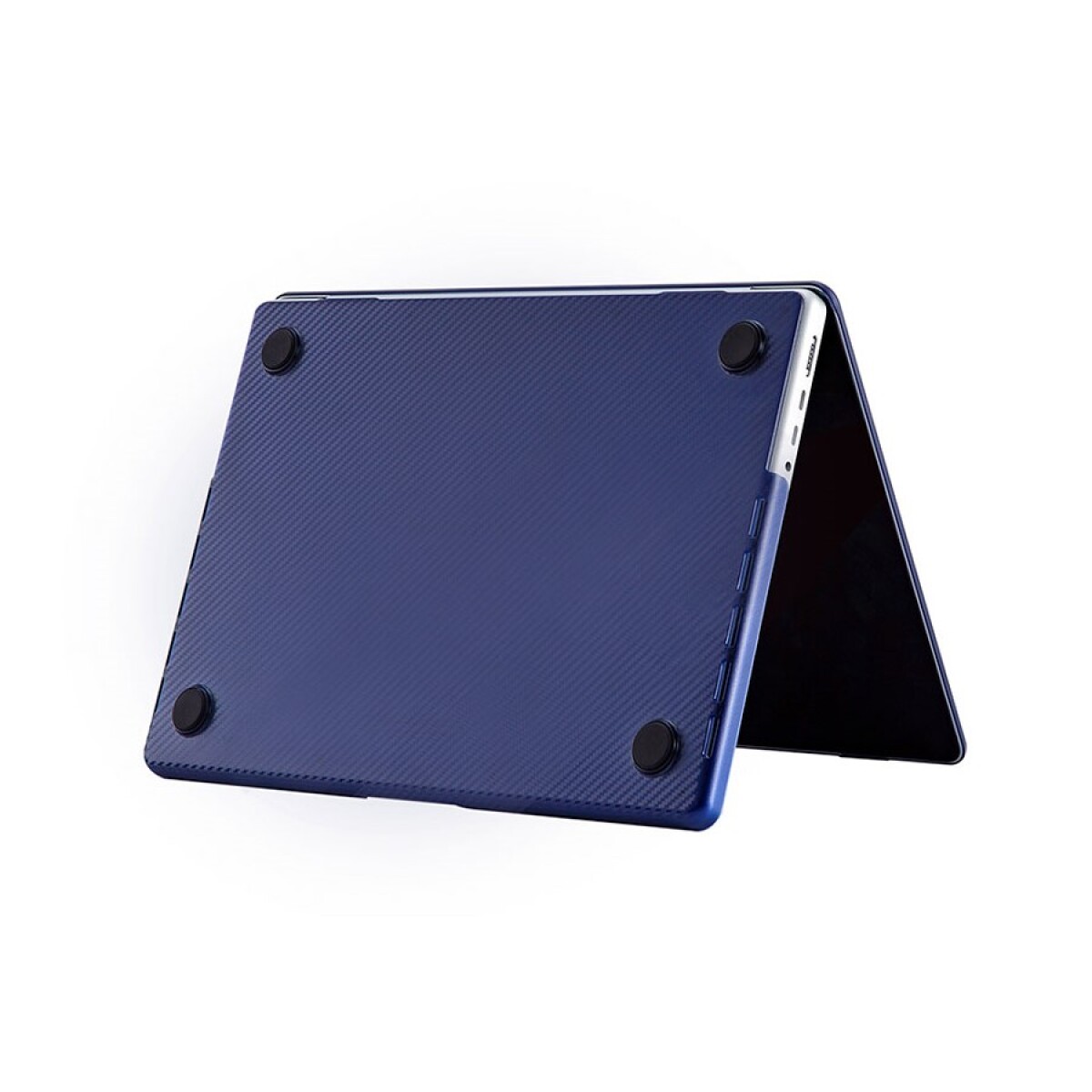 CARCASA PROTECTORA HARDSELL FIBRA CARBONO PARA MACBOOK 13" 2020 DEVIA Azul