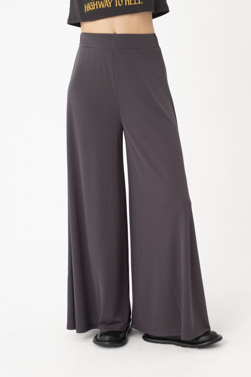 PANTALÓN PERNA ANCHA Gris