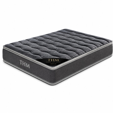 Sommier Queen THM Hybrid Silver Smart Box Baúl Beige