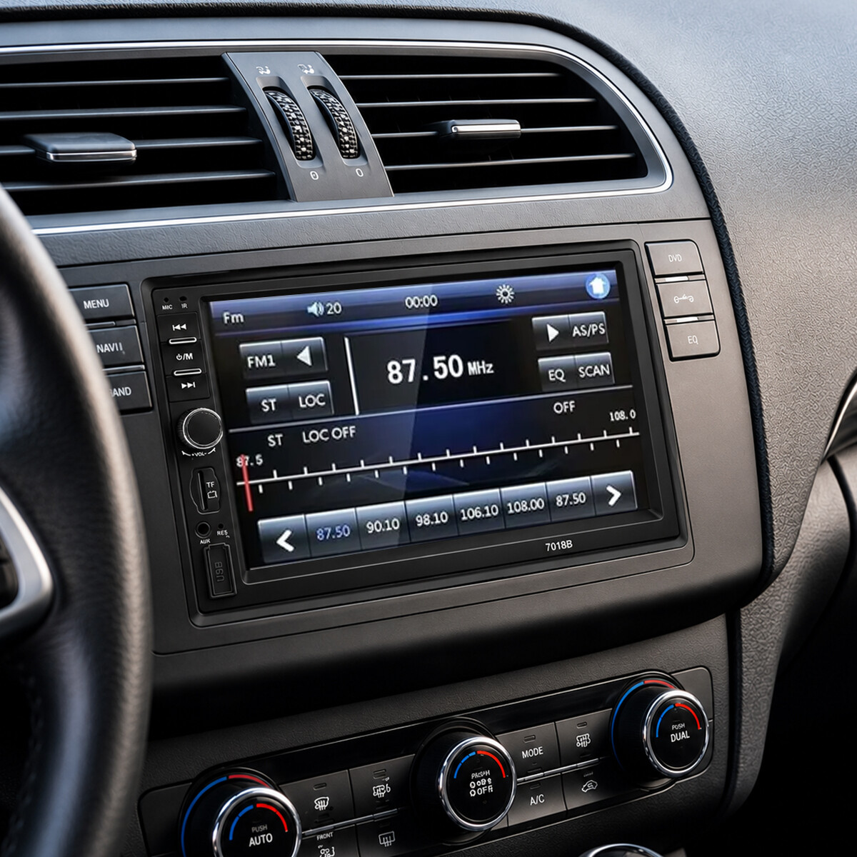 Radio Para Auto Mp5 Multimedia 7'' Con Control 