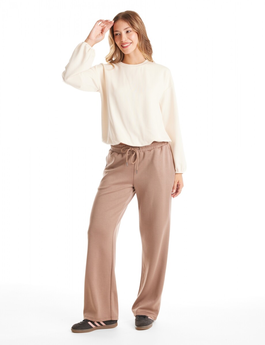 Jogger Basico Recto - Tostado 