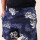 SHORT BOUQUET AZUL OSCURO