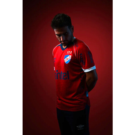 Remera de Juego Camiseta Alternativa 1 de Hombre Rojo