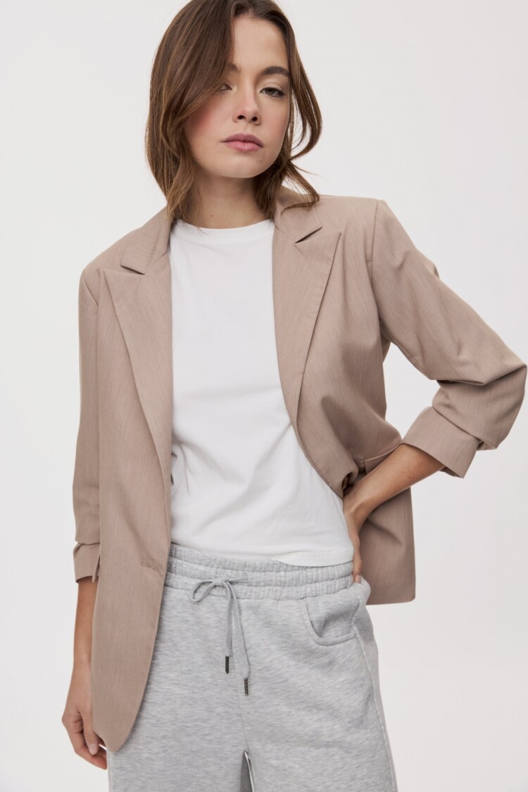 BLAZER ROSALIA Beige Oscuro