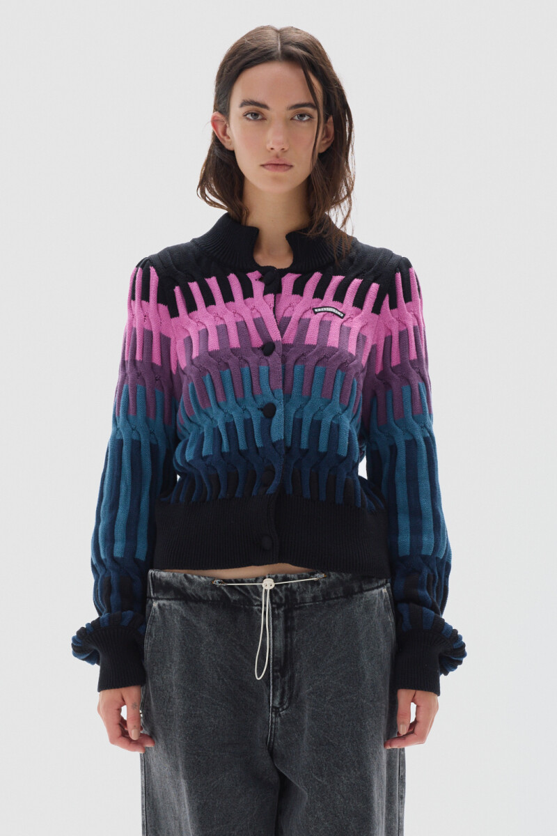 Cardigan Aura Light Blue