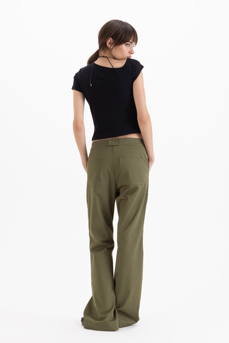 PANTALON JULIETA Verde Militar