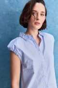 CAMISA GLORY Celeste