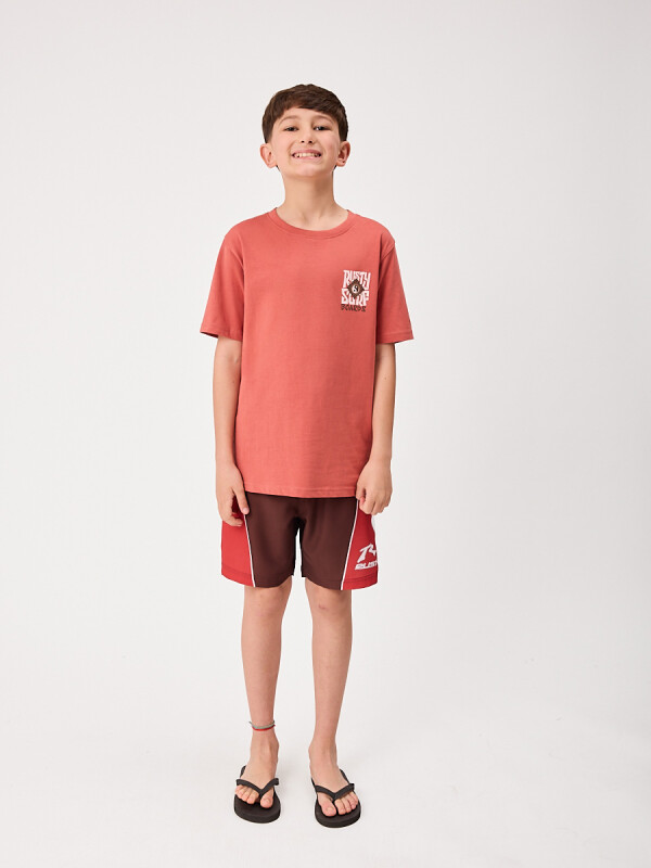 T-SHIRT AMSTER TEEN RUSTY Ladrillo