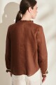 BLUSA ARROYO Chocolate