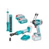 Kit Total Llave Impacto 1/2" + Cricket 3/8 + Linterna + Dados + 2 Baterias + Cargador Kit Total Llave Impacto 1/2" + Cricket 3/8 + Linterna + Dados + 2 Baterias + Cargador
