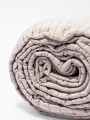 Cubrecama 1 Plaza Microfibra Washed Gris