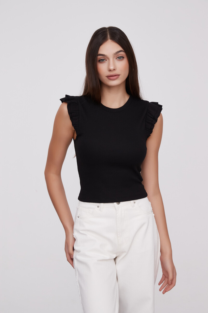 Musculosa Lanah - Negro 