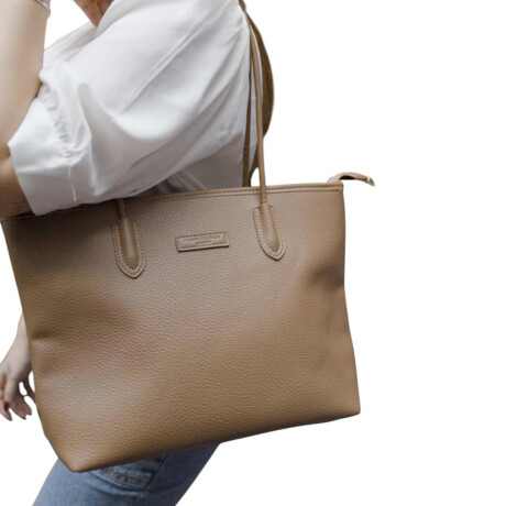 Cartera Nicola Beige