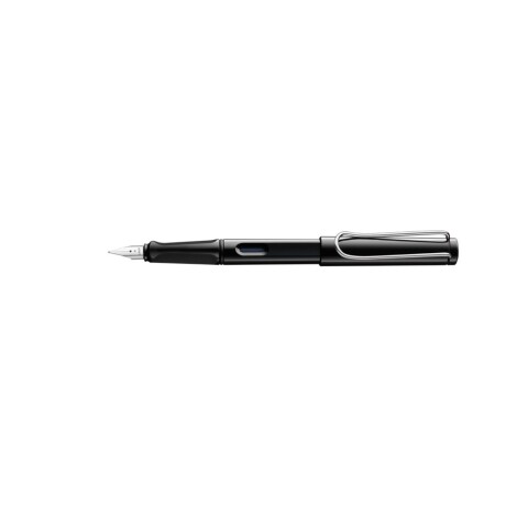 Lapicera Pluma Safari Negro TF, TM azul Lamy 0