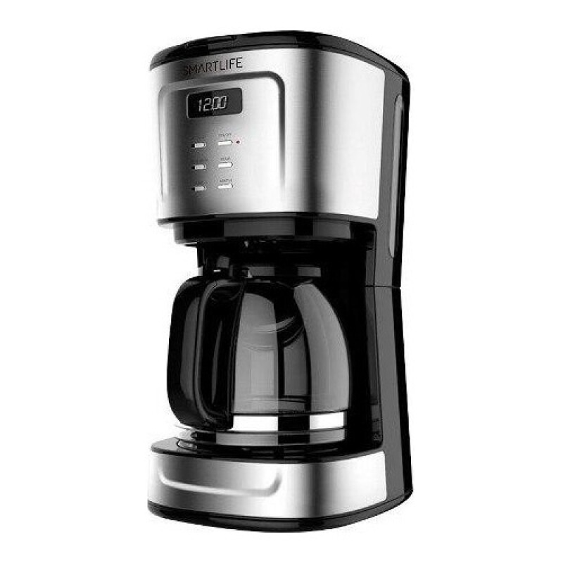 Cafetera Digital Smartlife 1.5L 825-980W Negro/Gris