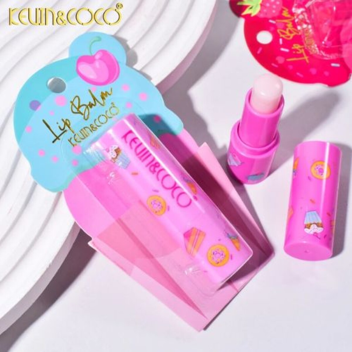 Balsamo labial Kevin y Coco - Cereza - Balsamo Labial Kevin Y Coco - Cereza 