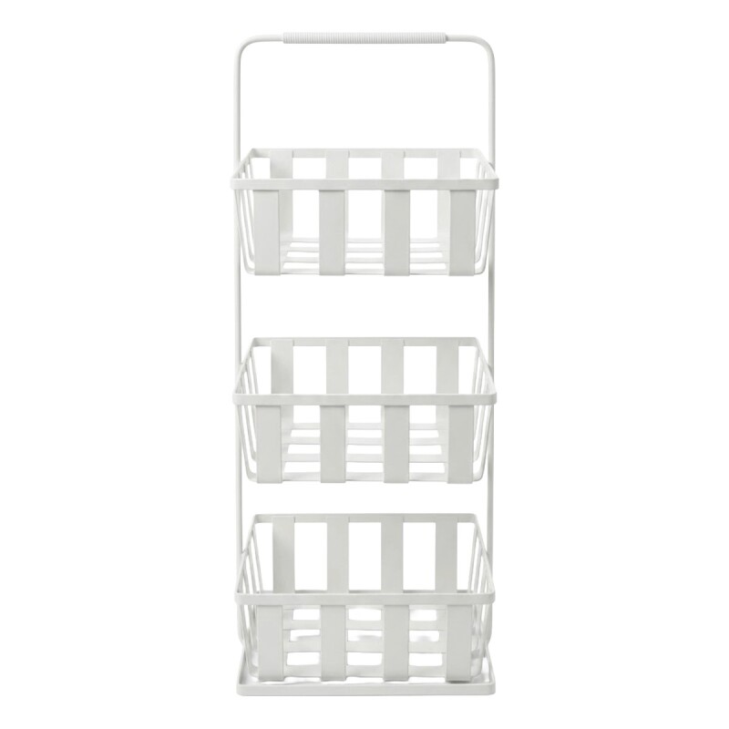 ESTANTE ORGANIZADOR METAL BLANCO 3 NIV Unica