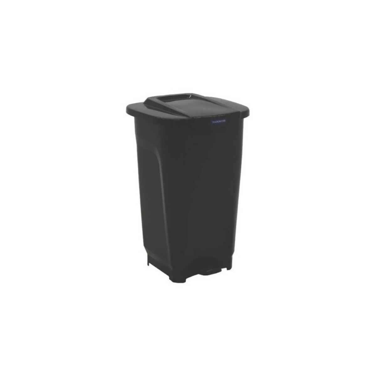 PAPELERA TACHO BASURA TRAMONTINA T-FORCE 50LTS - NEGRO 