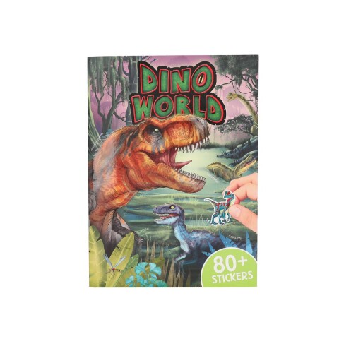 Libro con 80 stickers Dinosaurios Dino World Libro con 80 stickers Dinosaurios Dino World