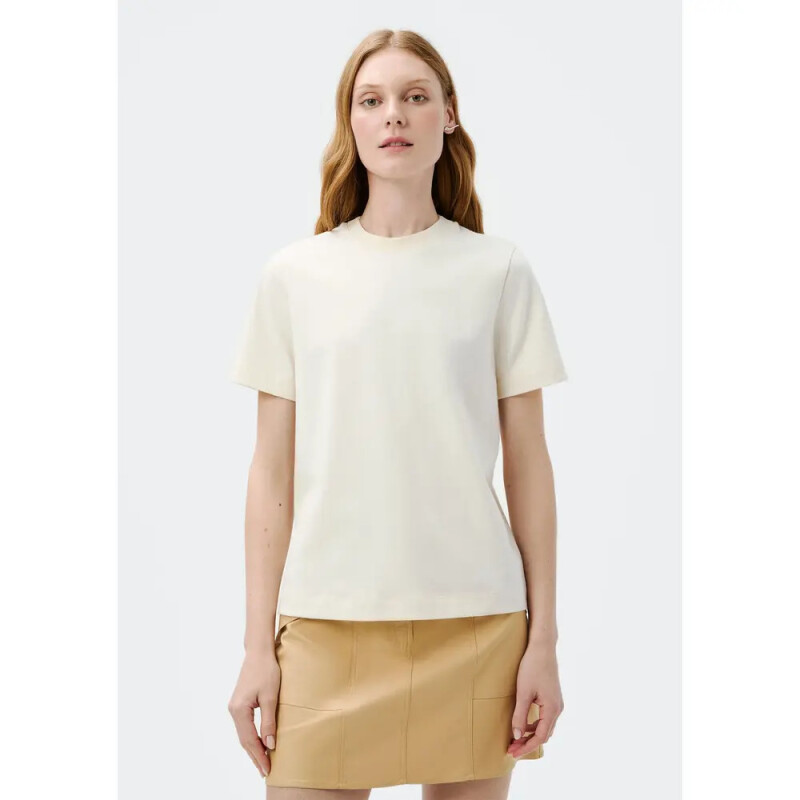 BLUSA FEM CAQUI CLARO