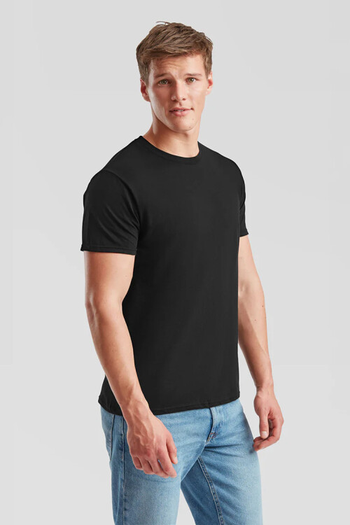 Remera cuello redondo ICONIC 150 NEGRO