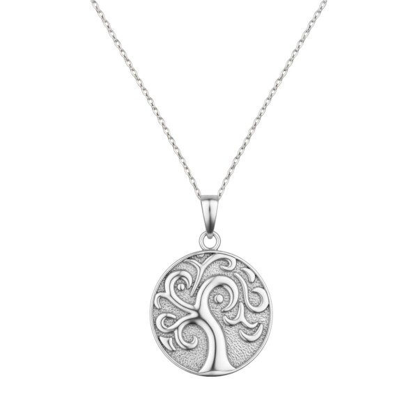 Dije Colgante Árbol de la Vida-Plata 925 esterlina-Sin Piedra-CP3614 sinpiedra