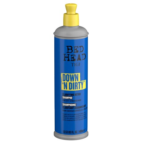 Shampoo clarificante y desintoxicante Tigi Bed Head Down N’ Dirty 400ml Shampoo clarificante y desintoxicante Tigi Bed Head Down N’ Dirty 400ml