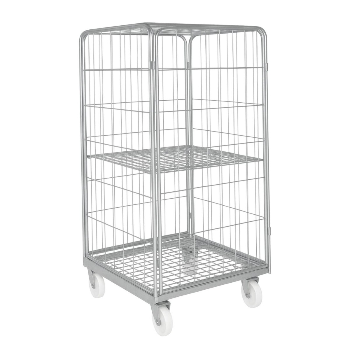 Carro para reposición con estante 72x82x172cm 