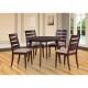 JUEGO COMEDOR 4 SILLAS VIOLETA AMBER JUEGO COMEDOR 4 SILLAS VIOLETA AMBER