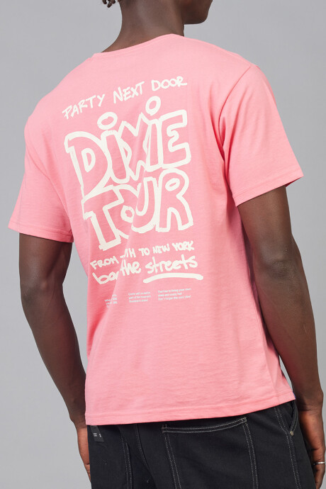 T-SHIRT MAKENA DIXIE Rosado