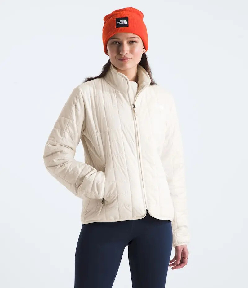 Campera Insulada Junction mujer White Dune
