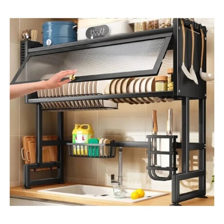 Escurridor secaplatos 85 cm metálico con puerta Escurridor secaplatos 85 cm metálico con puerta