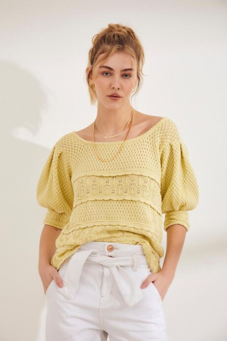 SWEATER LAURIE AMARILLO