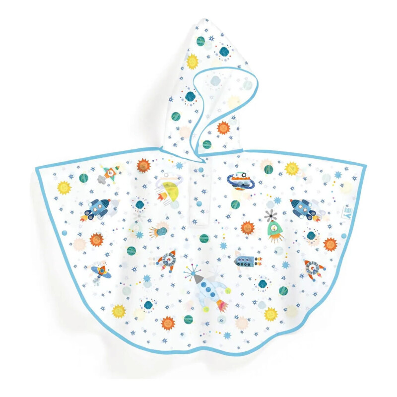 Pilot de lluvia capa Cohete 5 a 7 años Djeco Pilot de lluvia capa Cohete 5 a 7 años Djeco