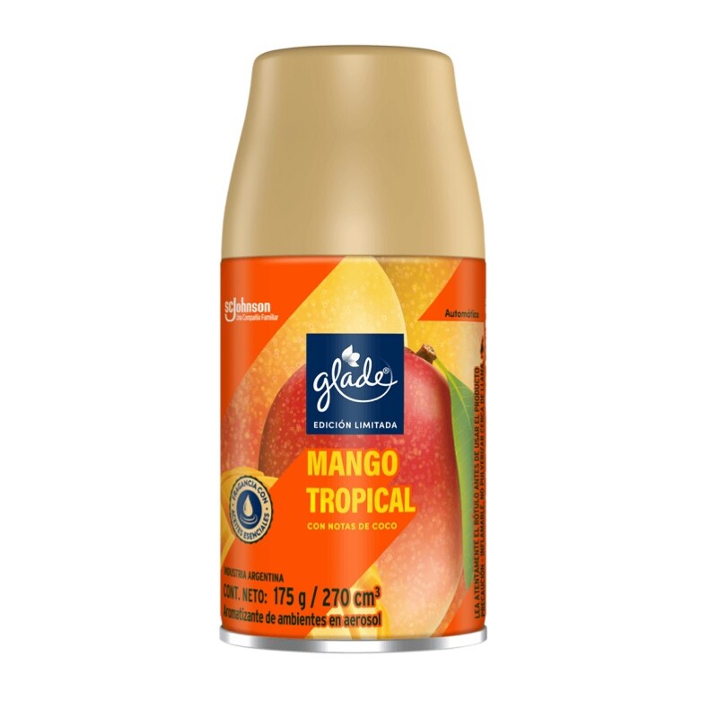 Repuesto Glade Automático Mango 175 Grs. Repuesto Glade Automático Mango 175 Grs.