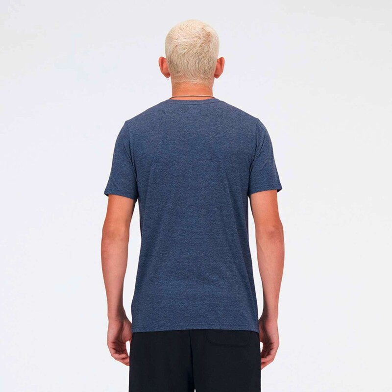 Remera Heathertech de Hombre Azul