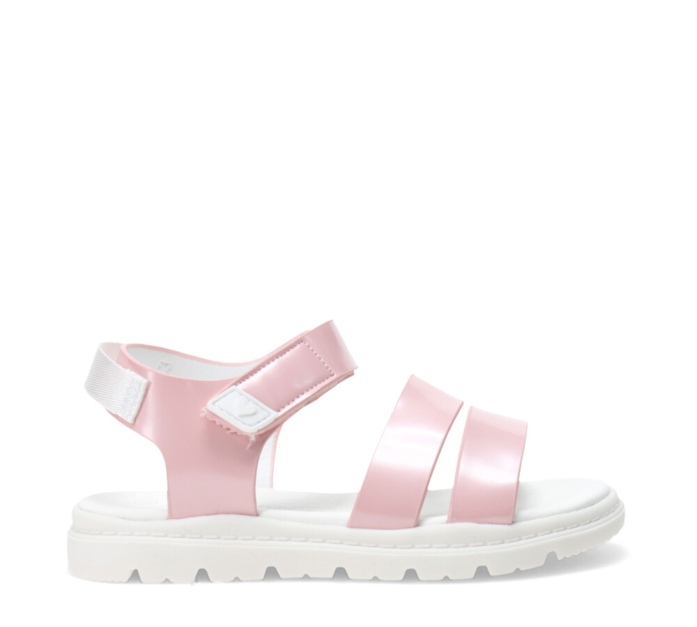 Sandalia HAMILTON con velcro Pink