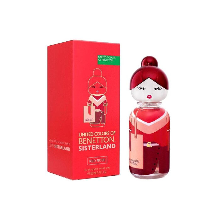 BENETTON SISTERLAND RED ROSE FR. X 80 ML única