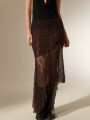 Falda Tairel Chocolate