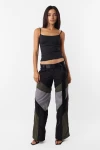 Pantalon Career VERDE/NEGRO/GRIS