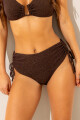 BOMBACHA ALTA JARA CAFE - TEXTURE LUREX FABRIC