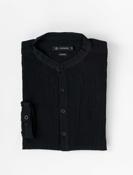 Camisola bambula negro