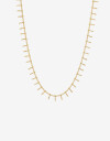 Collares Cortos Metal Collar Corto De Acero - Dorado