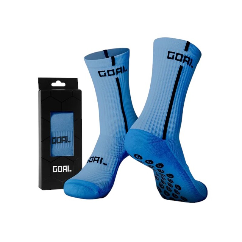 MEDIAS GOAL ANTIDESLIZANTES CELESTE