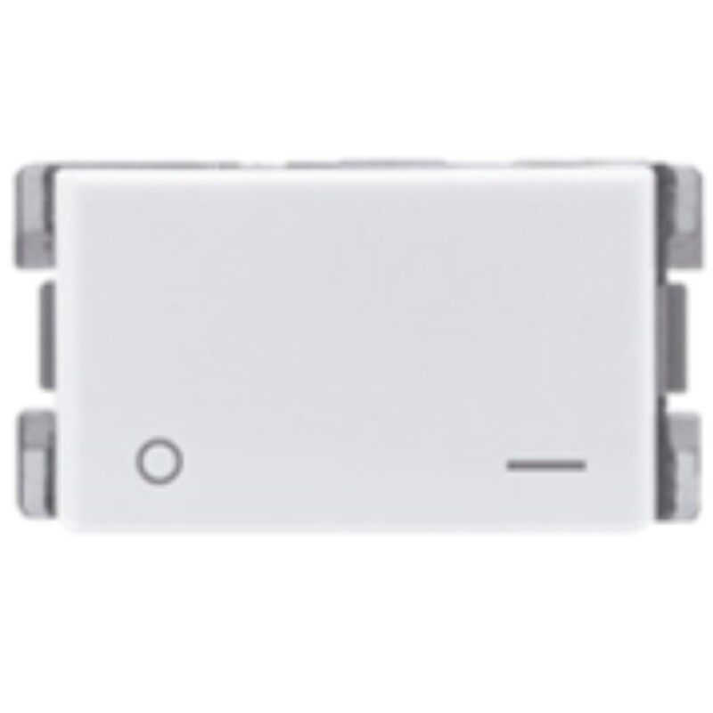 INTERRUPTOR BIPOLAR 10A 250V ATENEA BLANCO INTERRUPTOR BIPOLAR 10A 250V ATENEA BLANCO