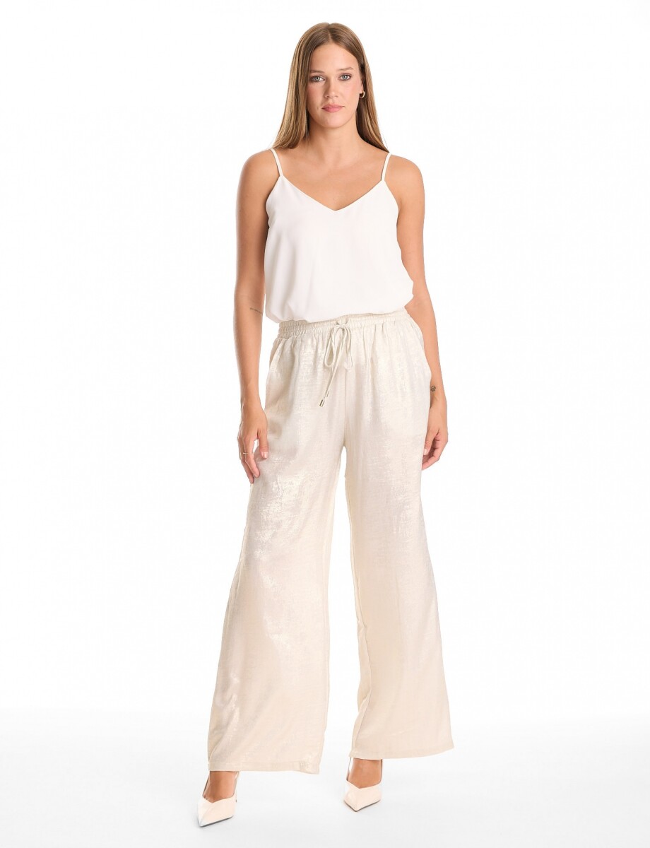 Pantalon Brillo - Crudo 