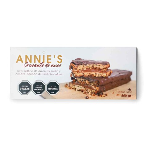 Annie's Crocante de Nuez Y Chocolate 550Grs Annie's Crocante de Nuez Y Chocolate 550Grs
