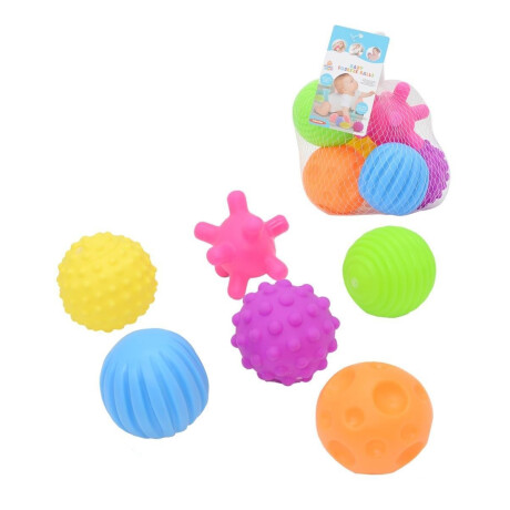 Pelota Soft x 6 Colores Clasicos