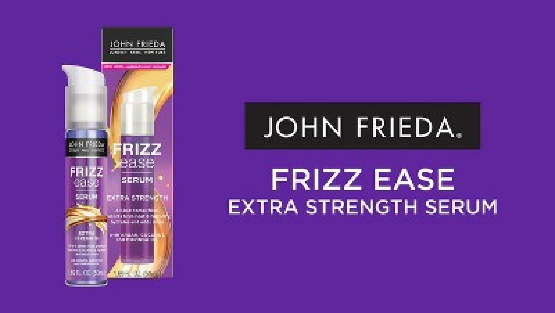 John Frieda Frizz Ease Extra Strength Serum 50ml 